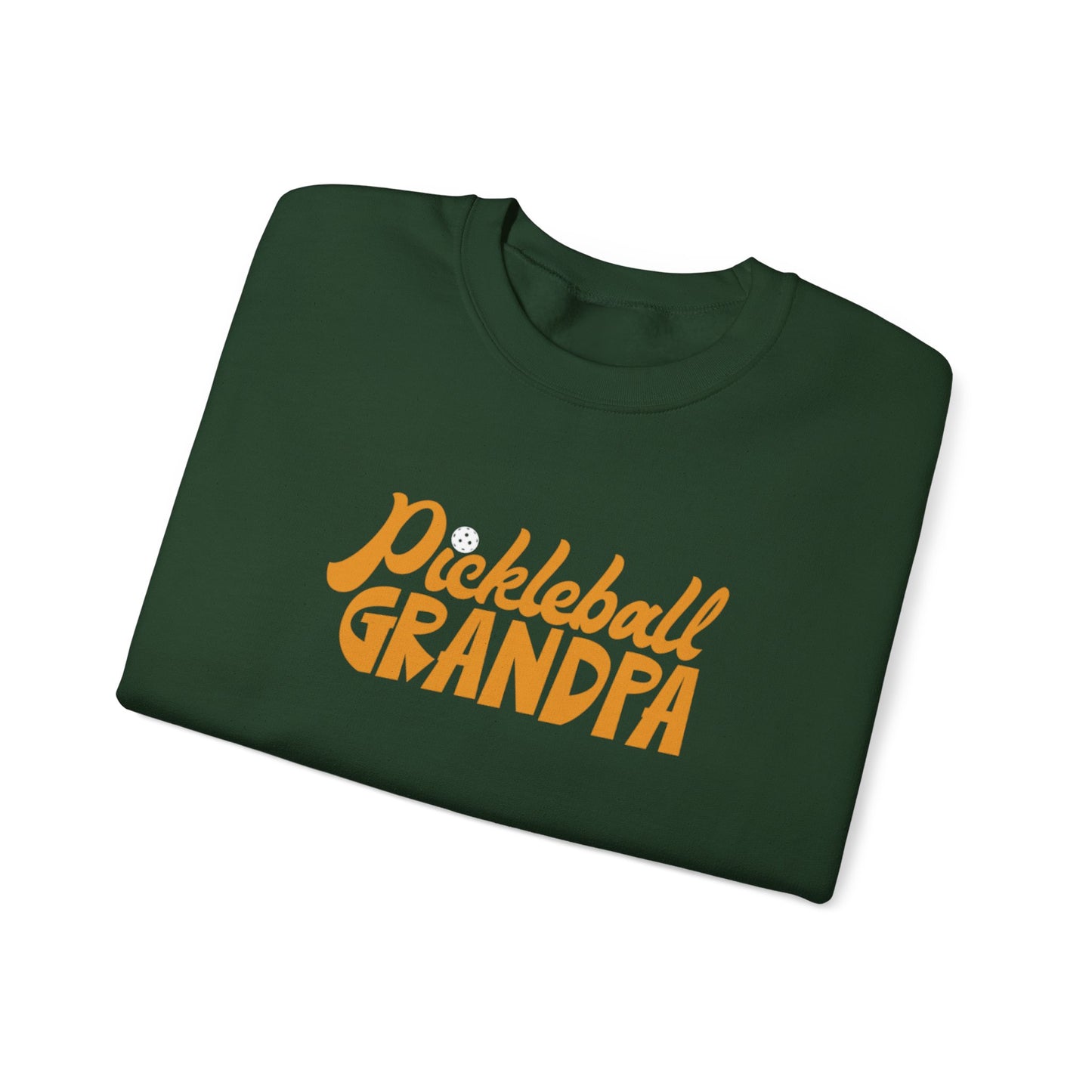 Men's Durable Pickleball Sweatshirt - Pickleball Grandpa