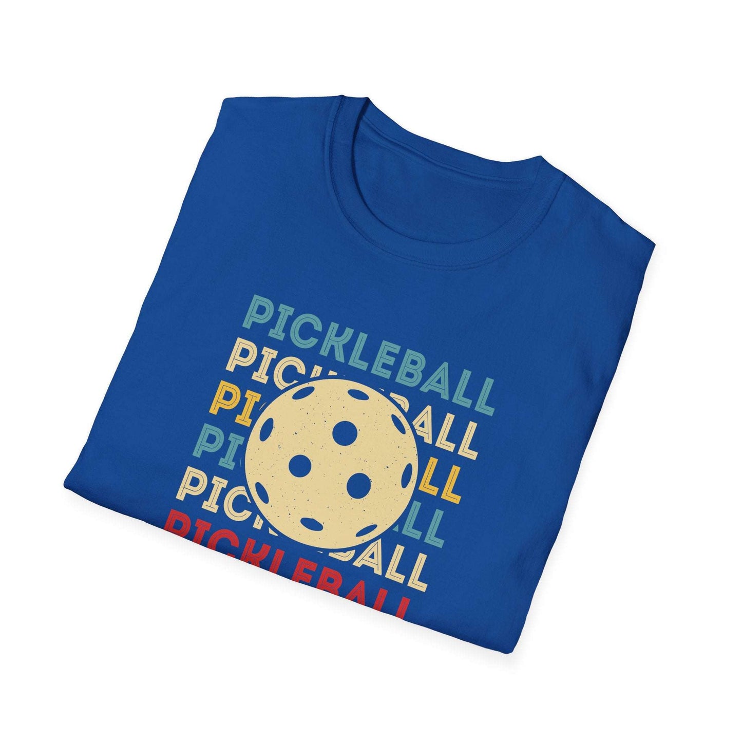 Men's Fun Pickleball T-shirt - Pickleball and Ball
