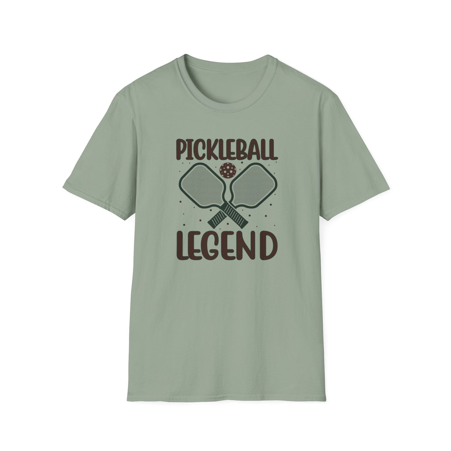 Men's Delightful Pickleball T-shirt - Pickleball Legend Green