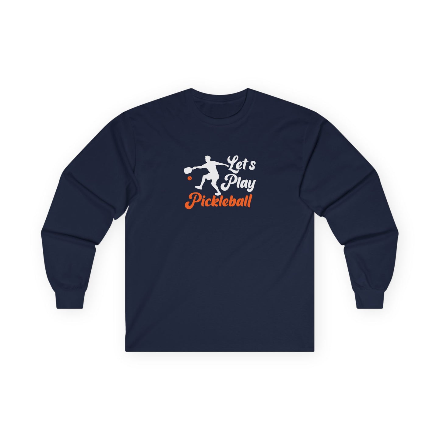 Men's Playful Pickleball Long Sleeves top - Let's Play Pickleball S