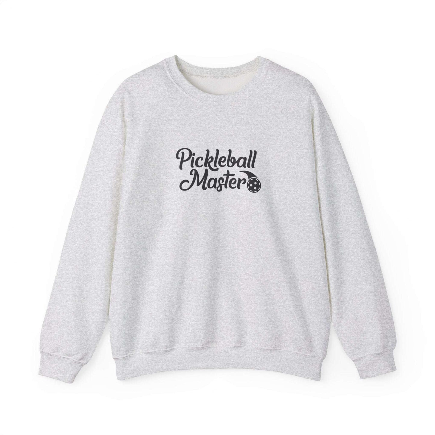 Men's Funny Pickleball Sweatshirt - Pickleball Master Gray