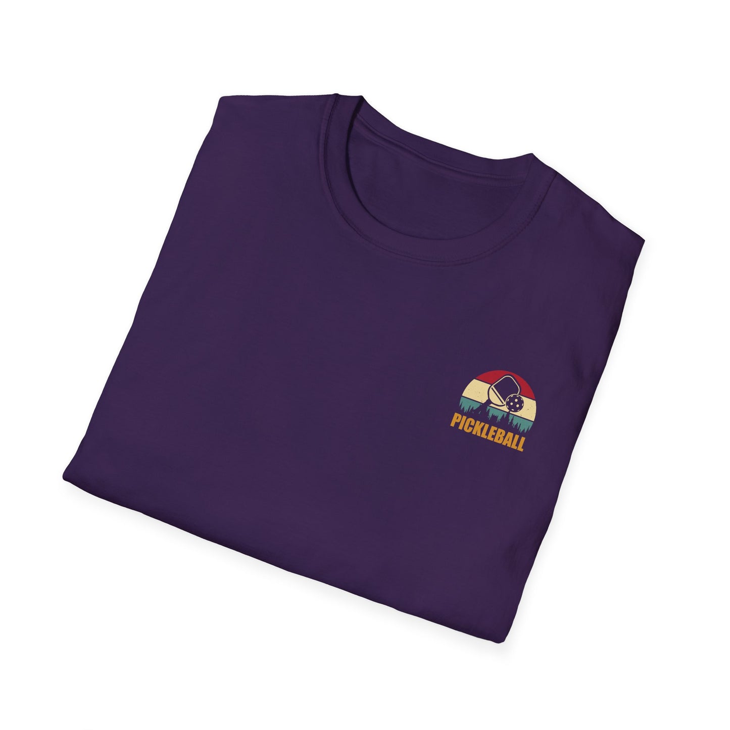 Men's Durable Pickleball T-shirt - Pickleball Is My Retirement Plan