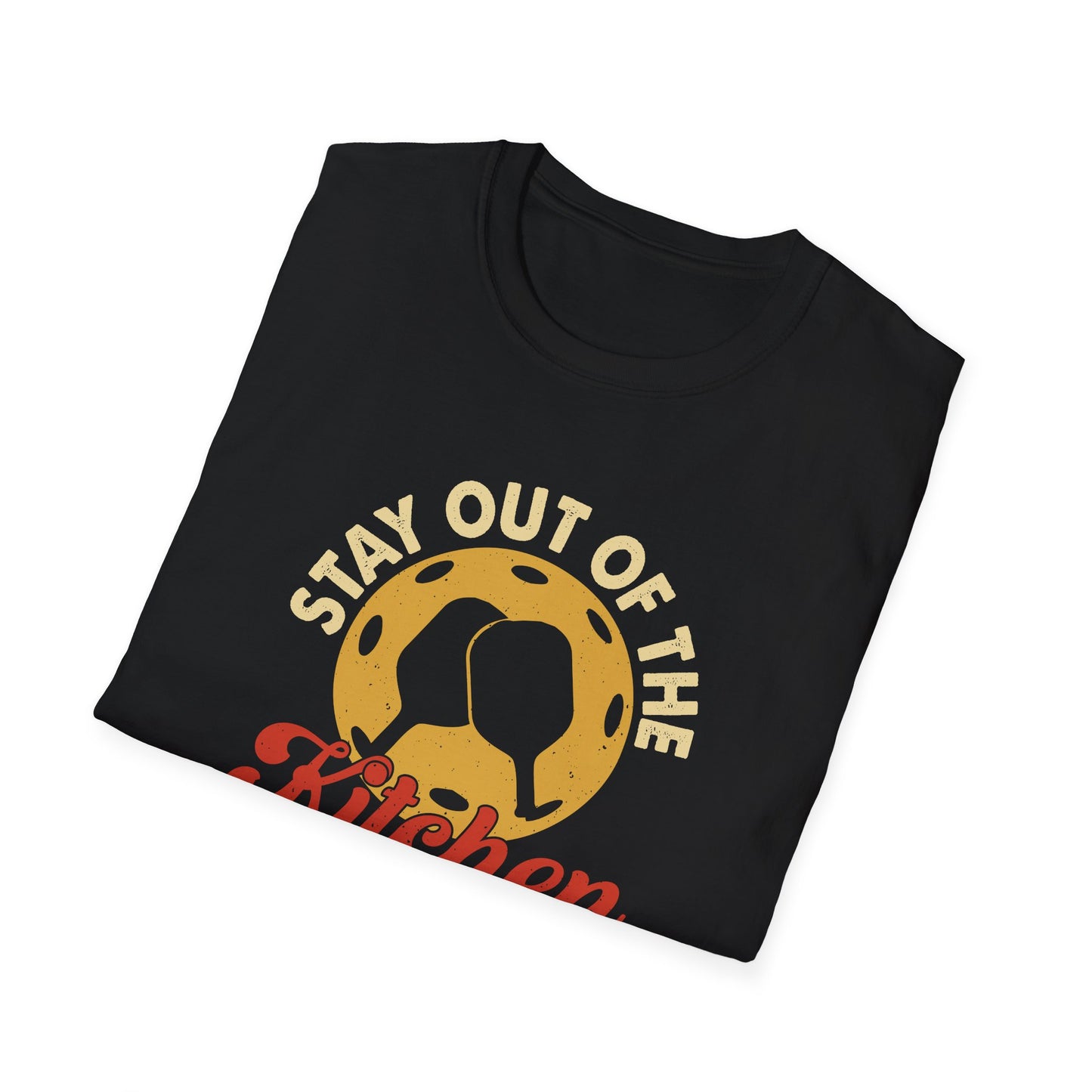 Women's Pickleball T-shirt - Stay Out of the Kitchen Play Pickleball