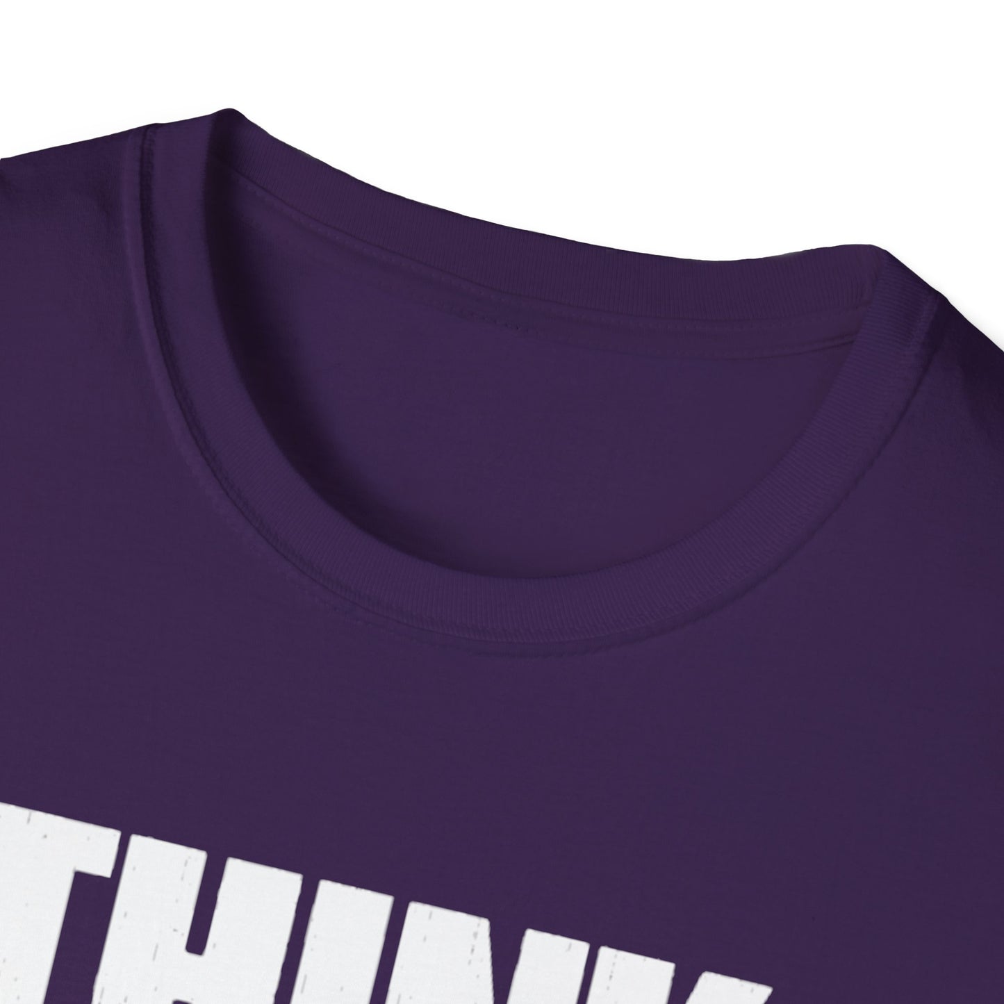 Men's Soft Pickleball T-shirt - Think Before You Dink