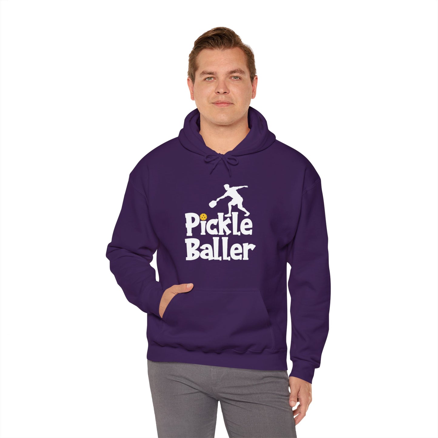 Men's Cool Pickleball Hoodie - Pickle Baller