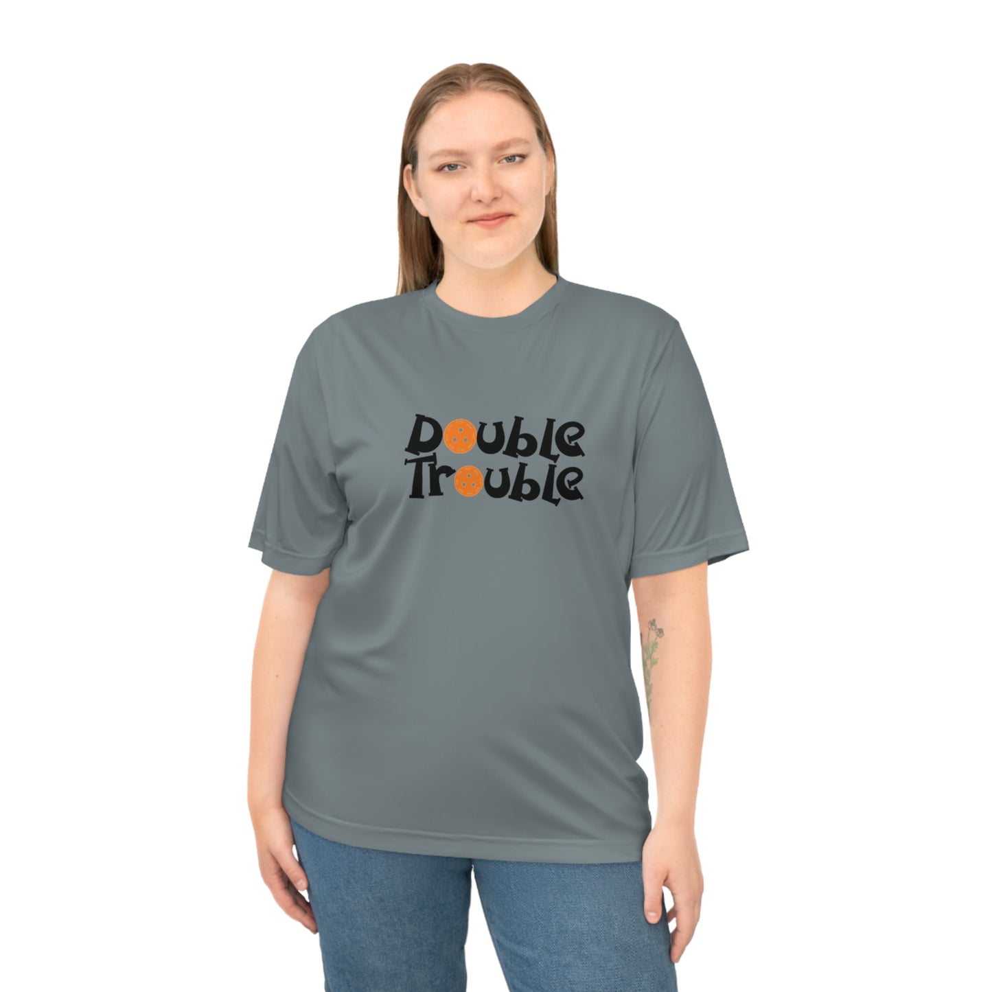Women's Comfy Pickleball T-shirt - Double Trouble