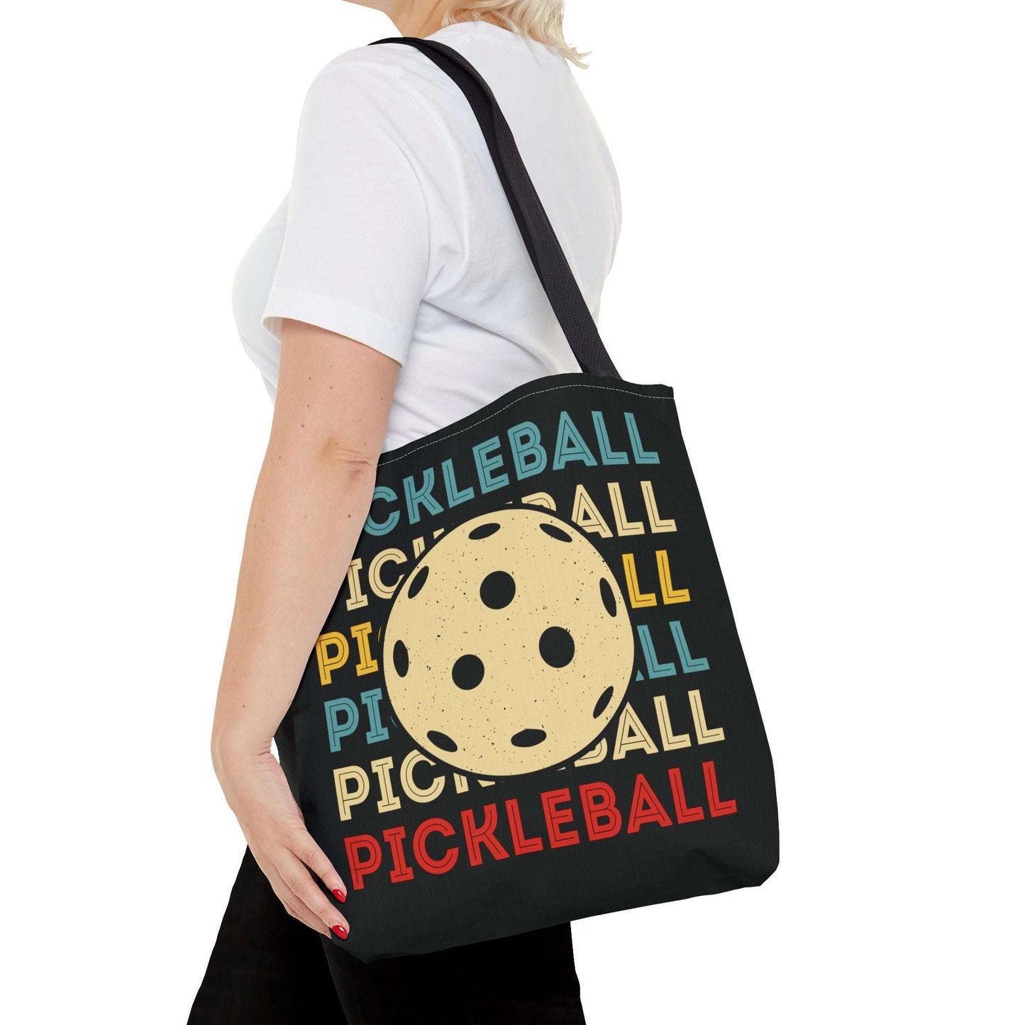 Pickleball Cool Tote Bag - Pickleball and Ball