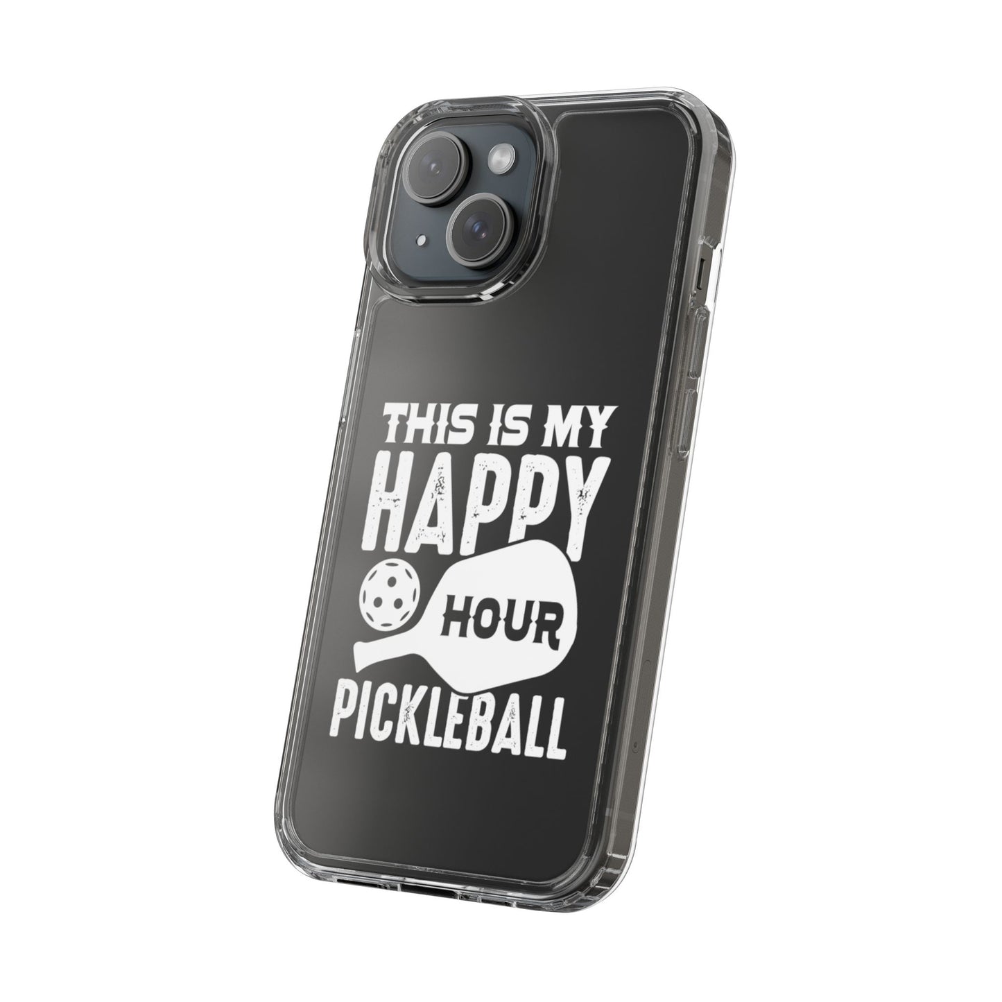 Pickleball Durable Phone case - This Is My Happy Hour Pickleball