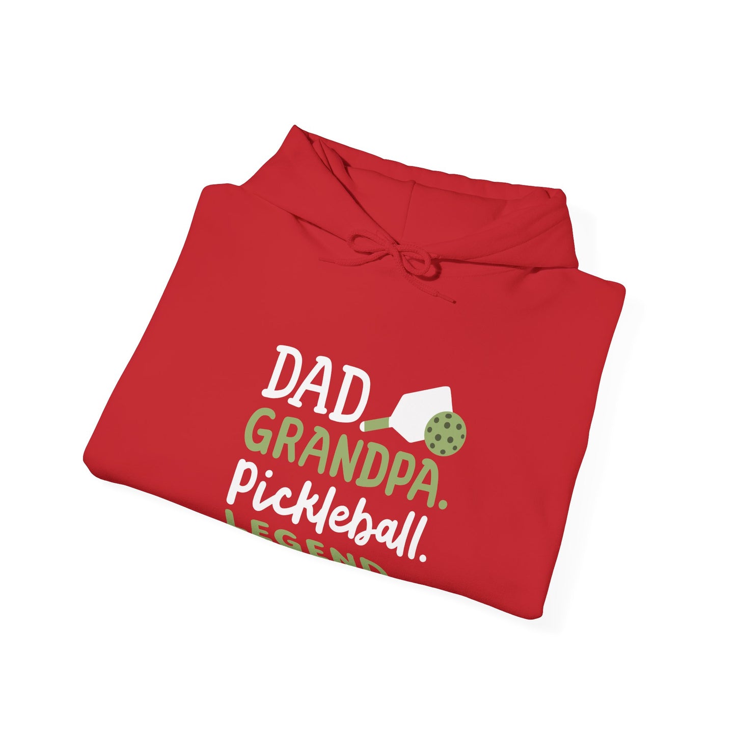 Men's Comfy Pickleball Hoodie - Dad Grandpa Pickleball Legend