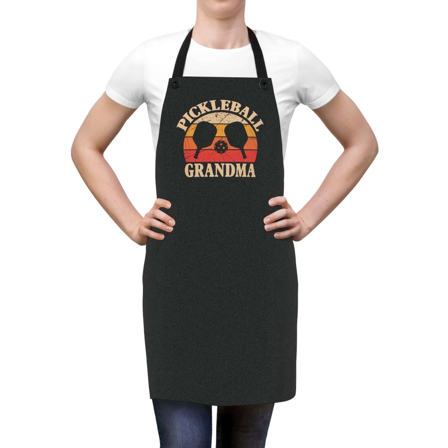 Pickleball Bold Apron - Pickleball Grandma