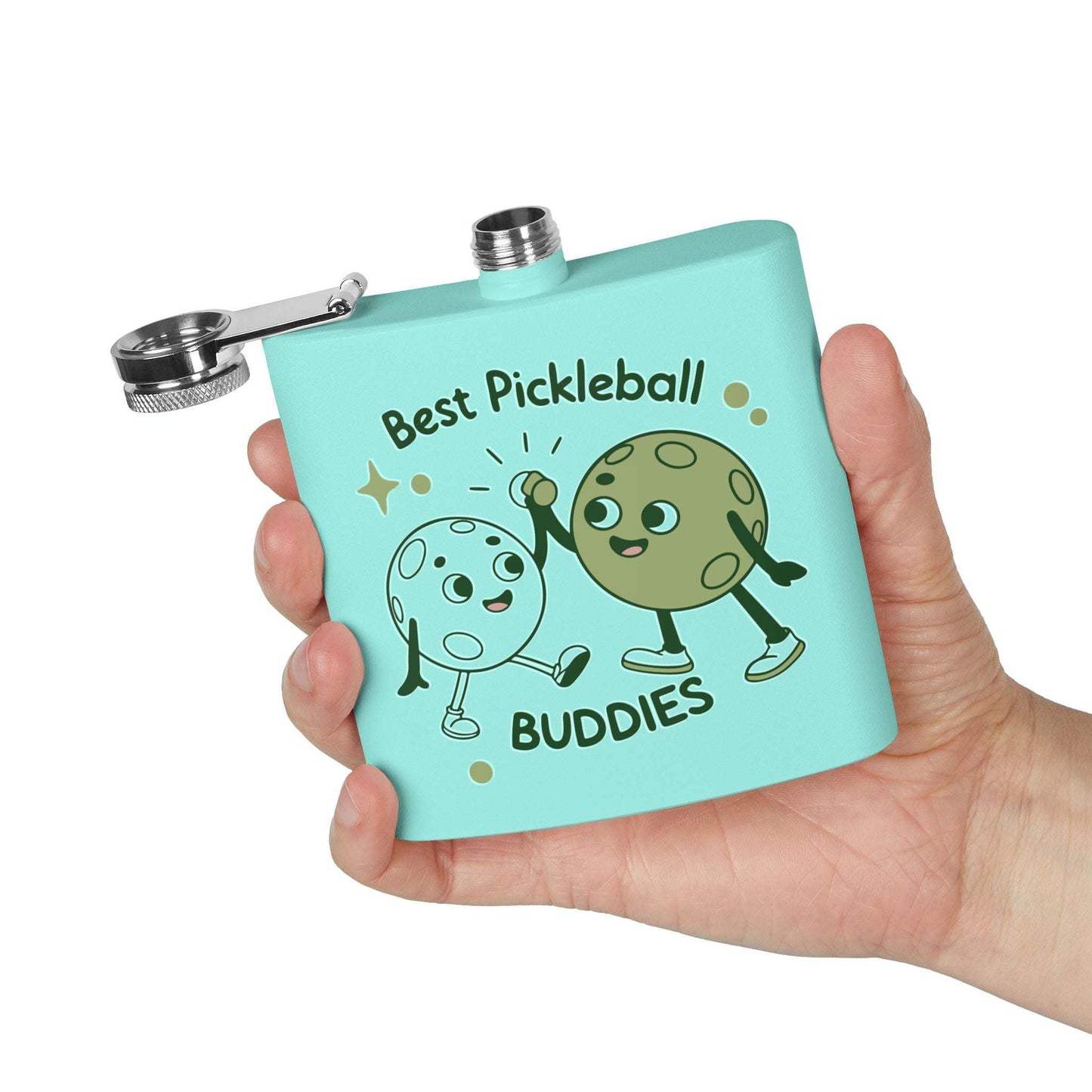 Pickleball Practical Flask - Best Pickleball Buddies