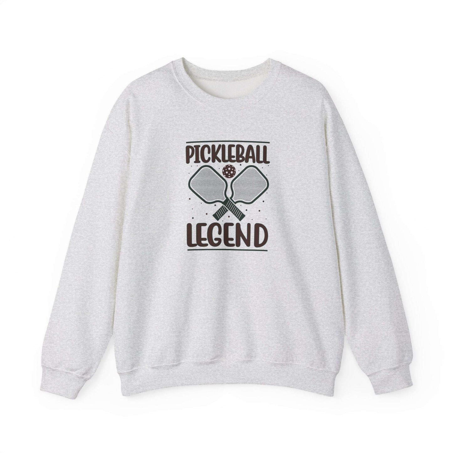 Men's Soft Pickleball Sweatshirt - Pickleball Legend Gray
