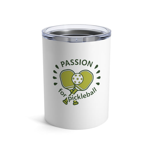 Pickleball Energetic Tumbler - Passion for Pickleball White
