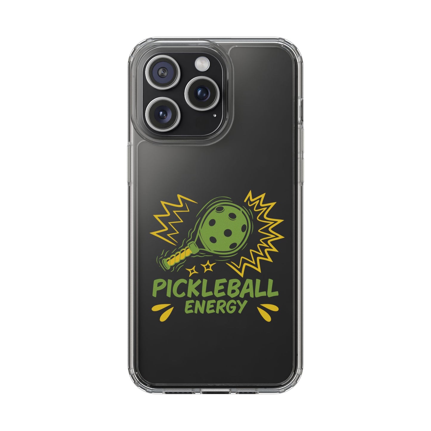 Pickleball Durable Phone case - Pickleball Energy Clear