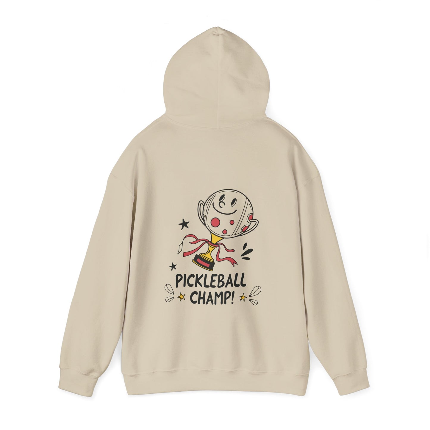 Women's Cheerful Pickleball Hoodie - Pickleball Champ