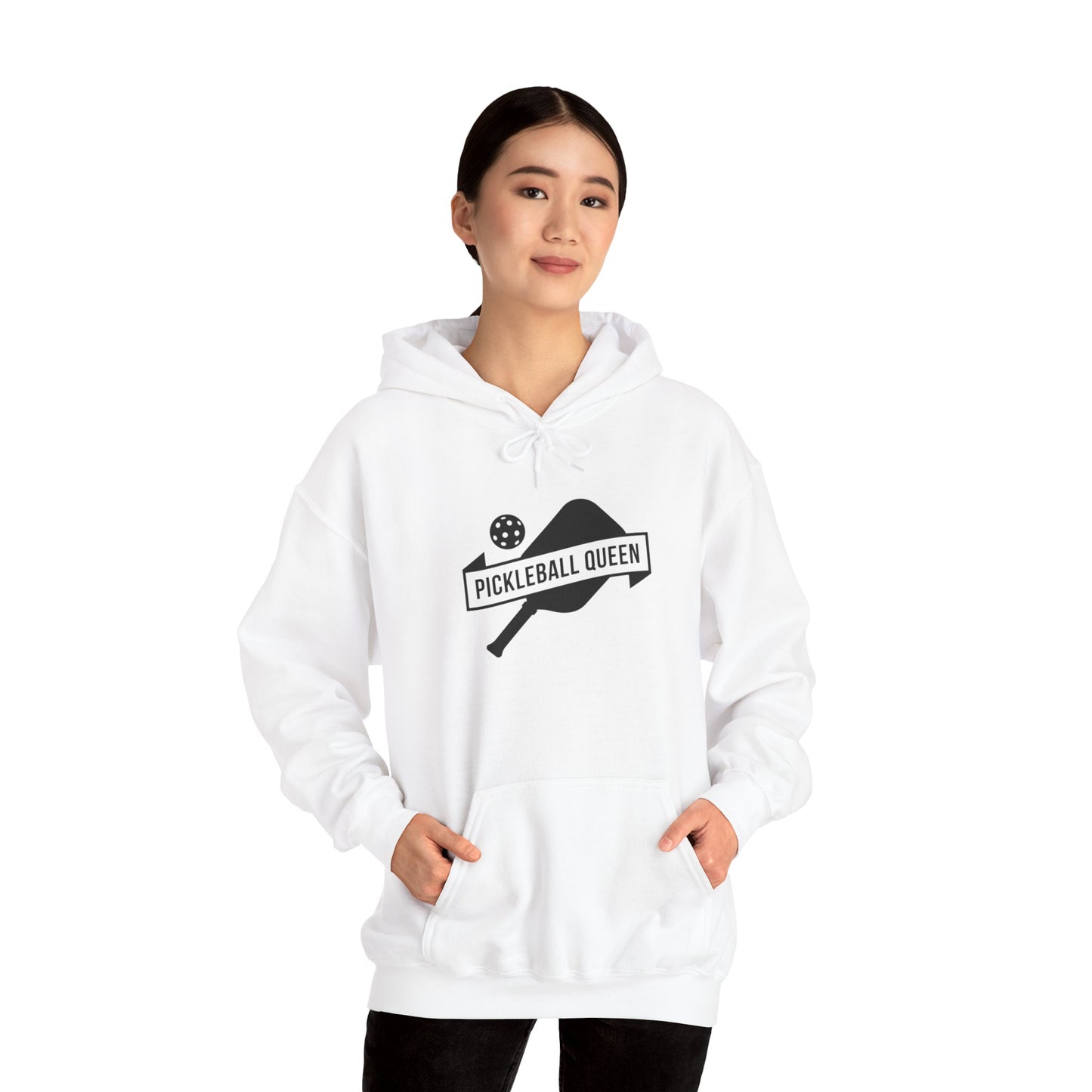 Women's Durable Pickleball Hoodie - Pickleball Queen