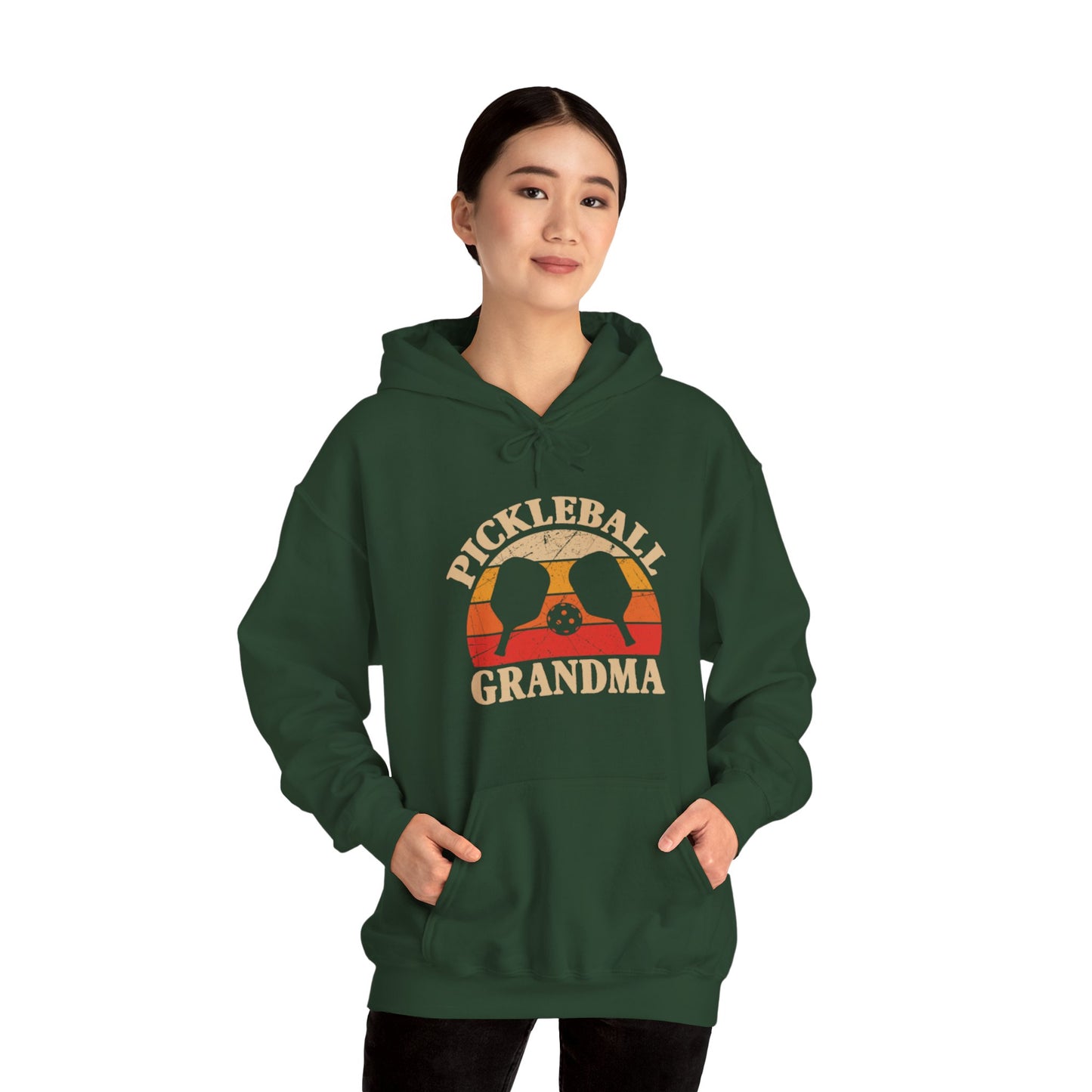 Women's Durable Pickleball Hoodie - Pickleball Grandma