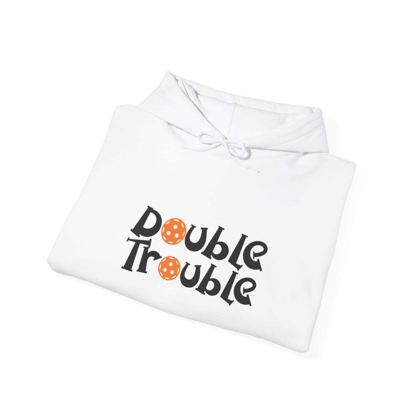 Men's Comfy Pickleball Hoodie - Double Trouble