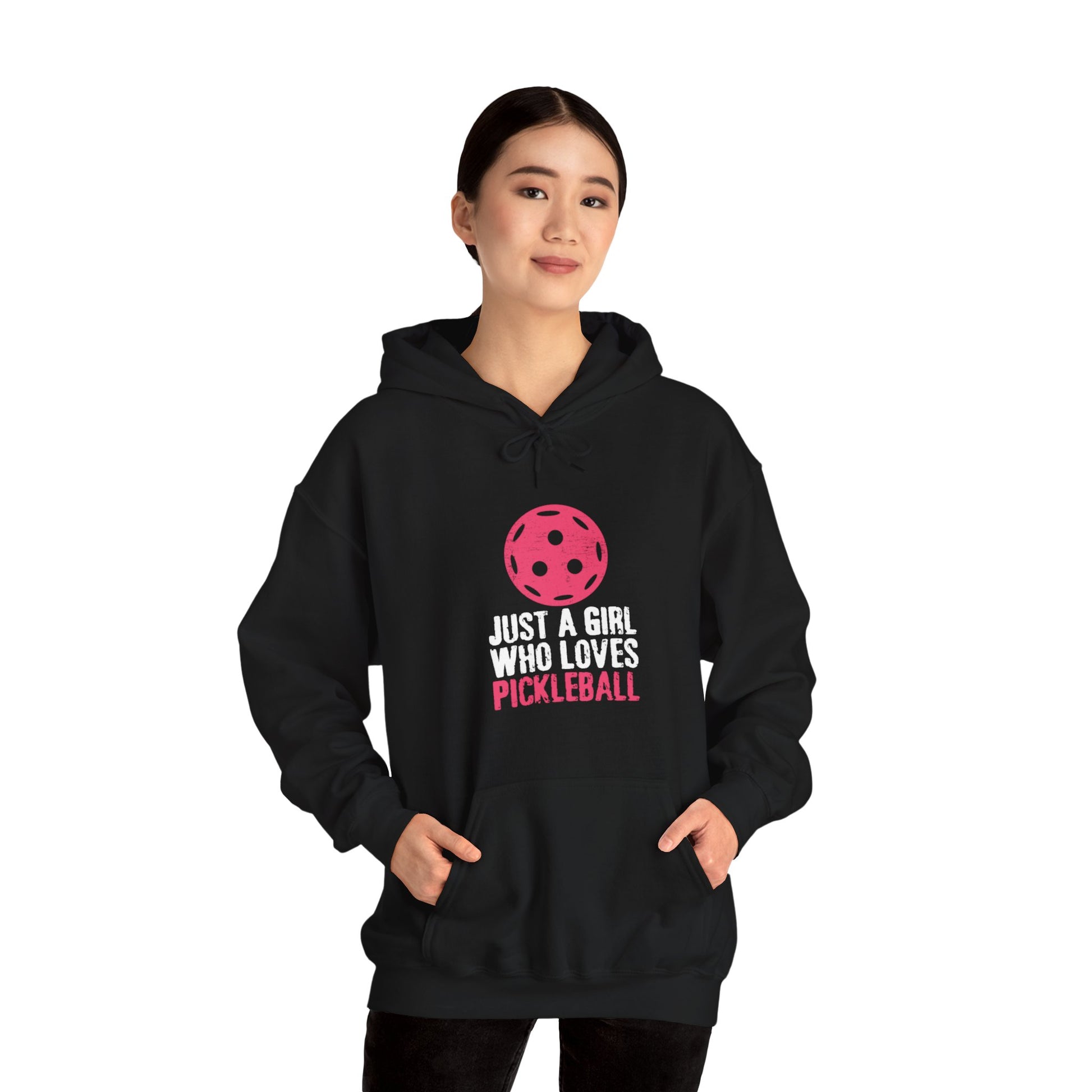 Women's Cute Pickleball Hoodie - Just A Girl Who Loves Pickleball