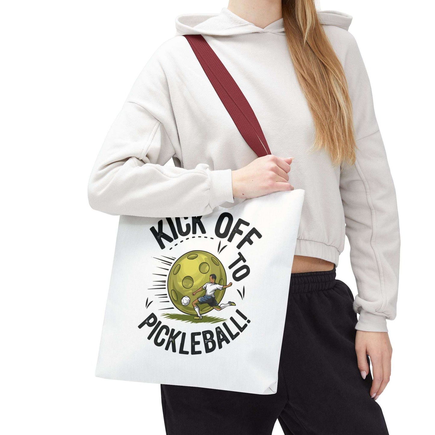 Pickleball Unique Tote Bag - Kick Off to Pickleball