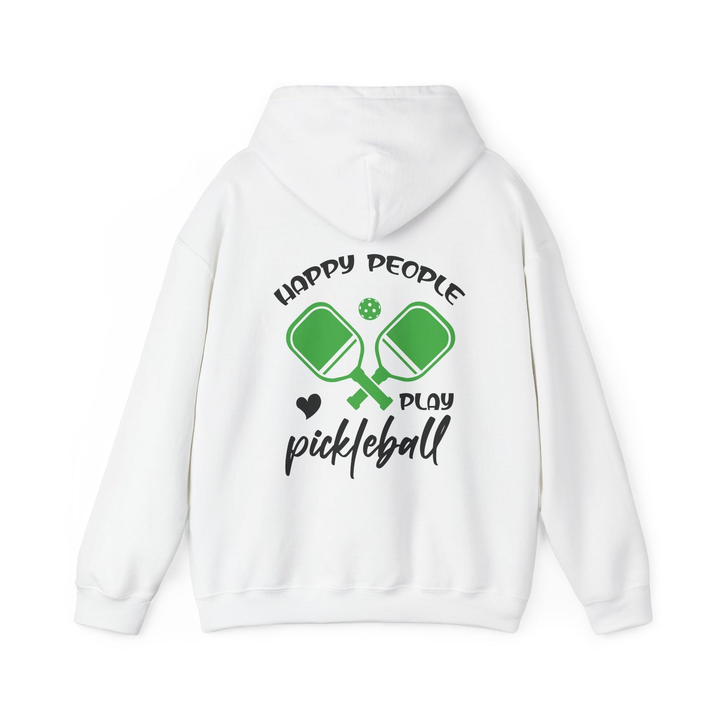 Women's Lightweight Pickleball Hoodie - Happy People Play Pickleball