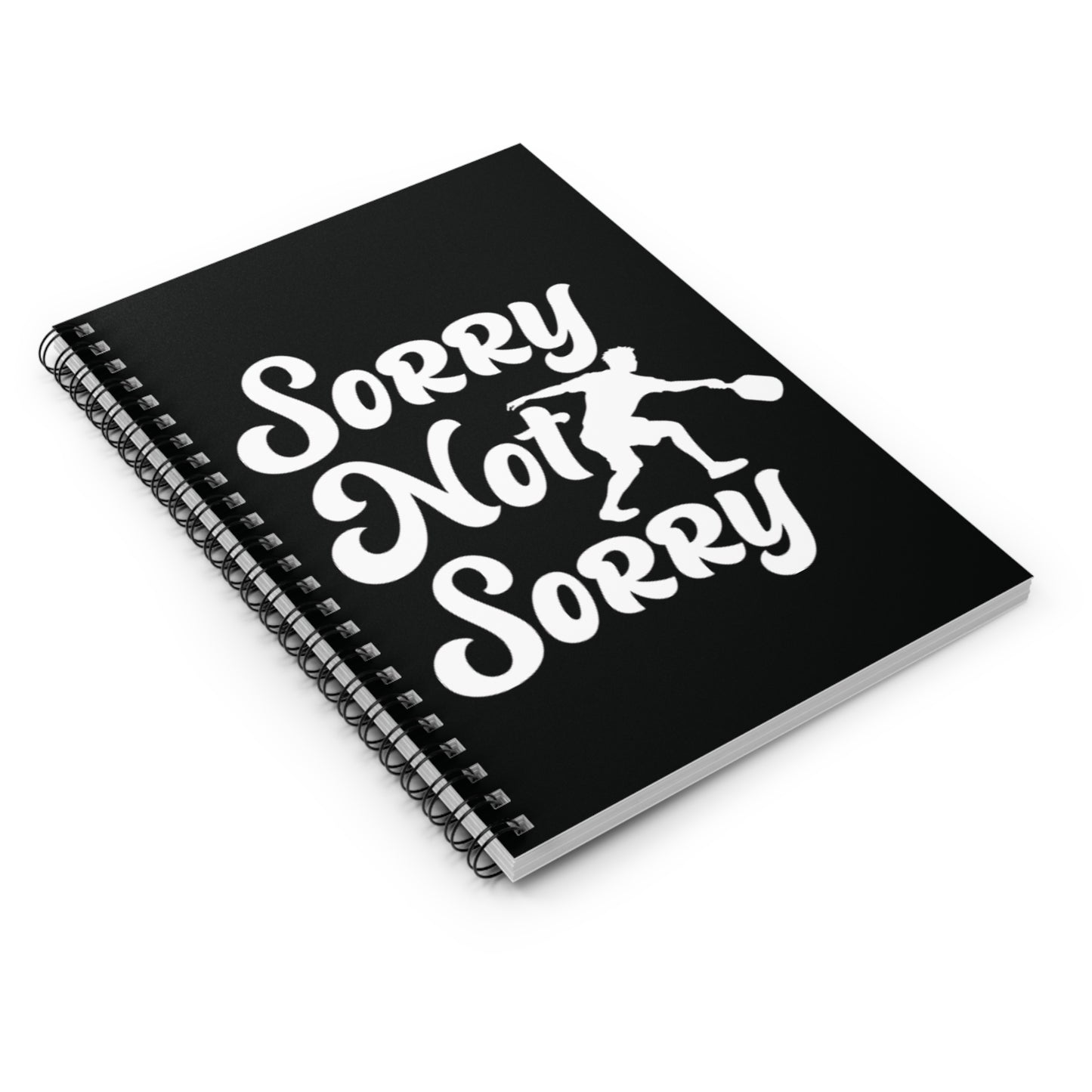 Pickleball Cool Notebook - Sorry Not Sorry