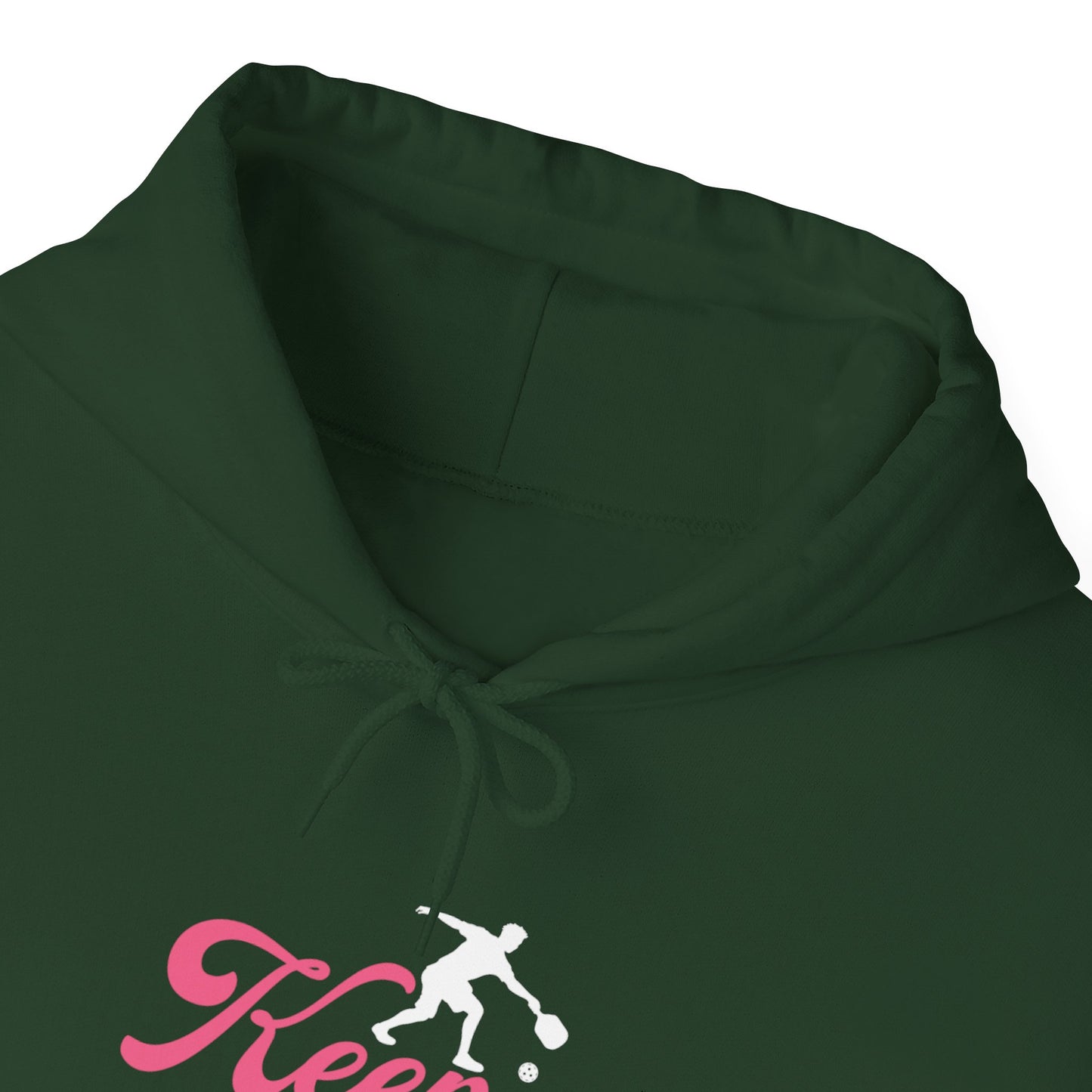 Women's Playful Pickleball Hoodie - Keep Calm & Play Pickleball