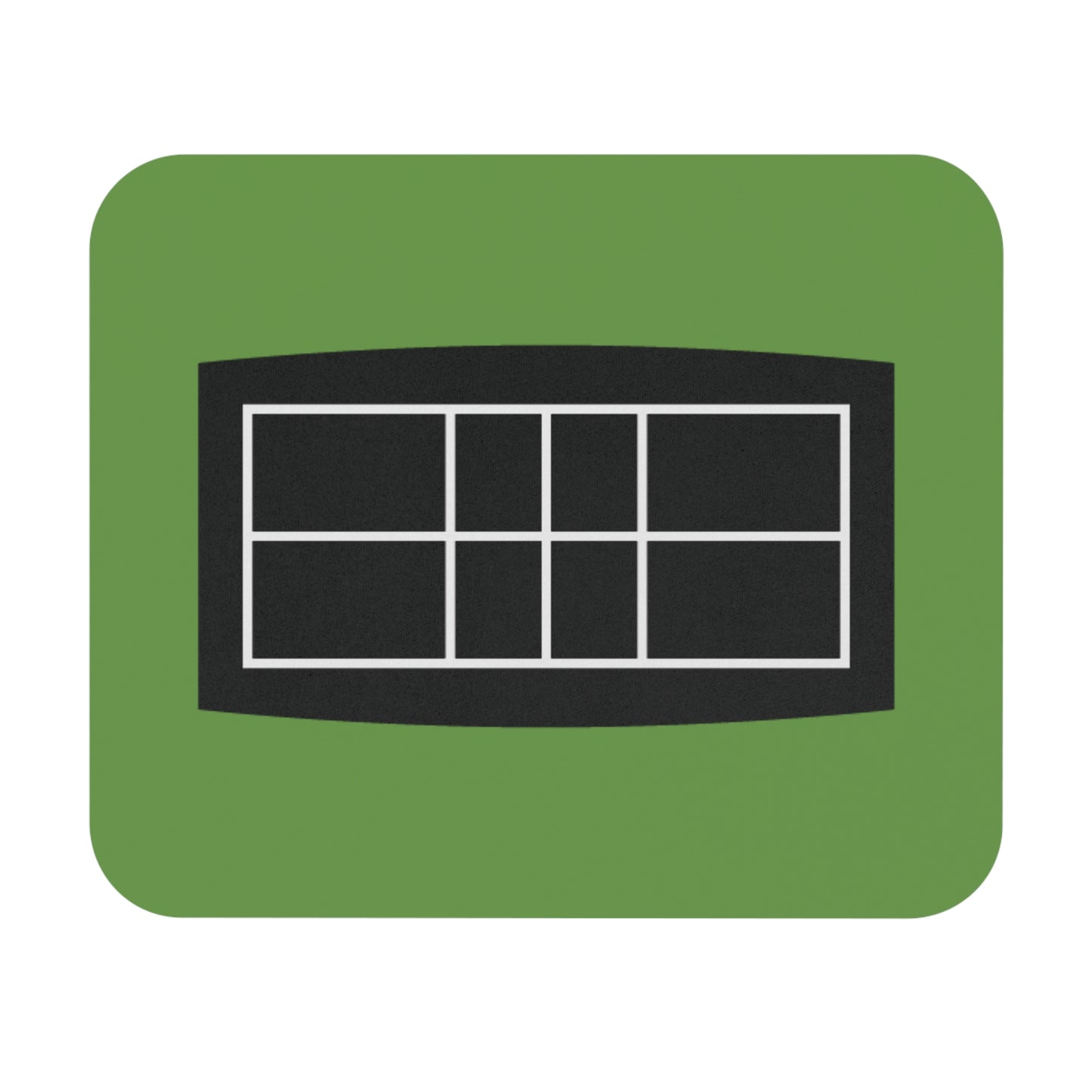 Pickleball Quirky Mouse pad - Pickleball Court Green