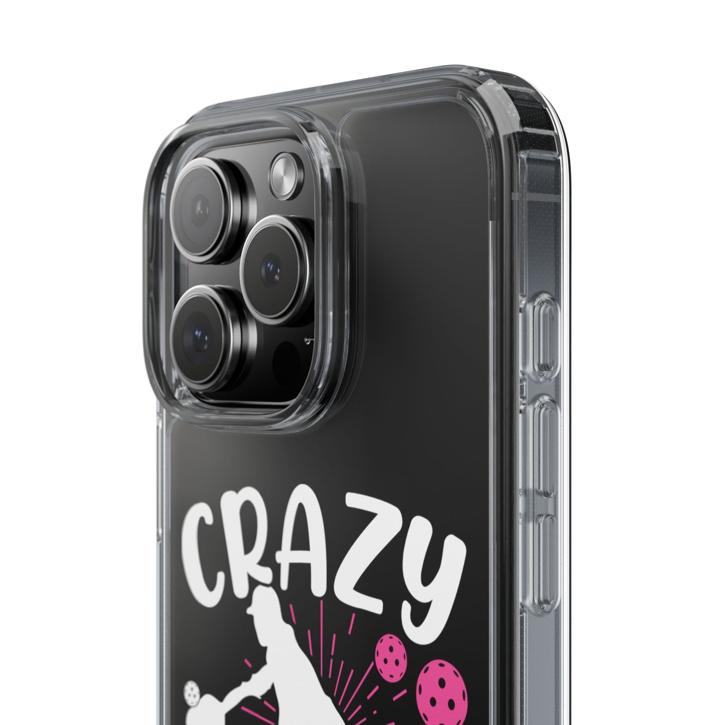 Pickleball Funny Phone case - Crazy Pickleball Lady