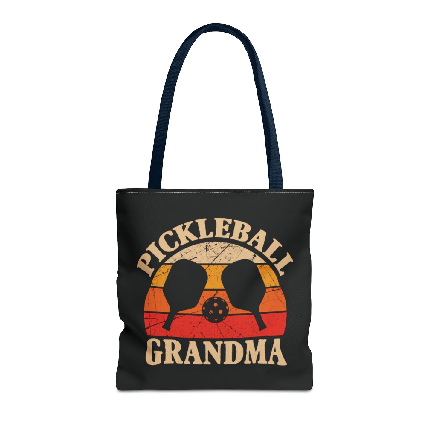 Pickleball Cool Tote Bag - Pickleball Grandma Navy