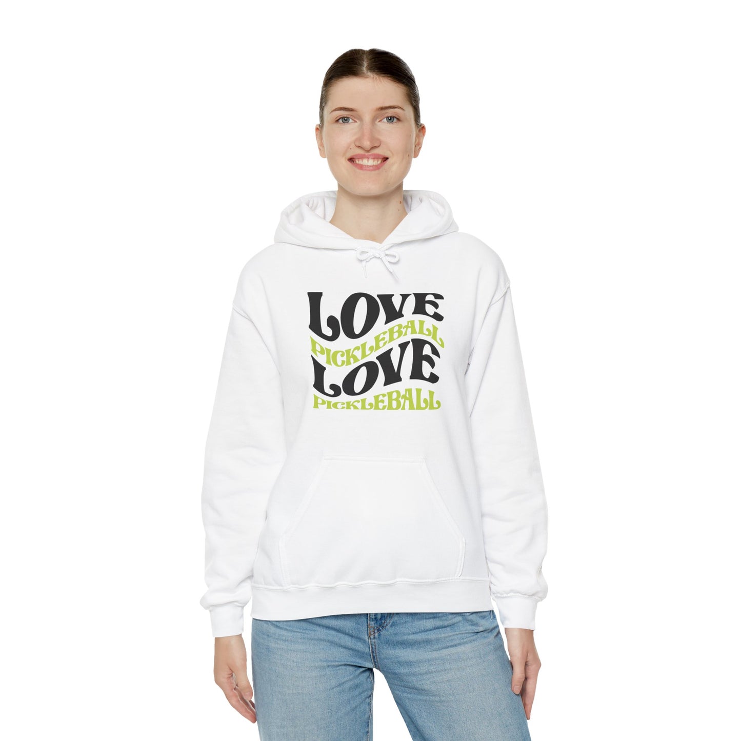 Women's Soft Pickleball Hoodie - Love Pickleball