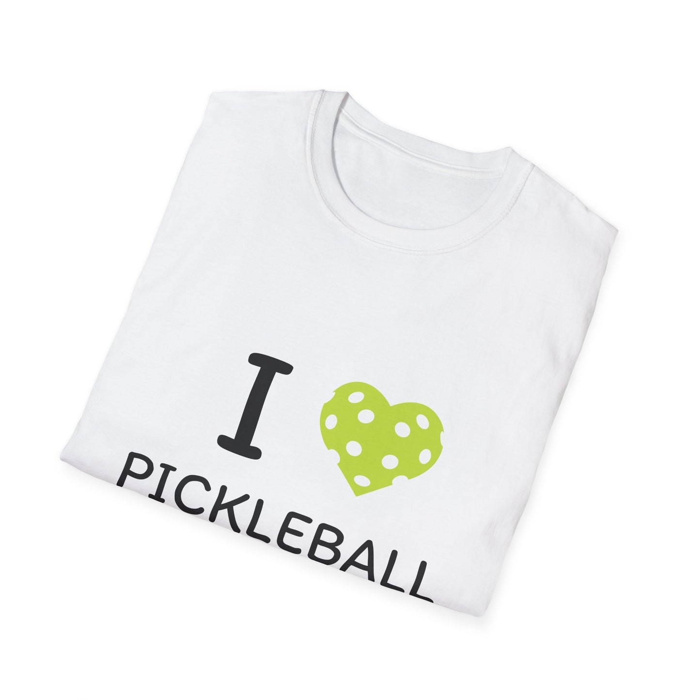 Women's Funny Pickleball T-Shirt - Heart
