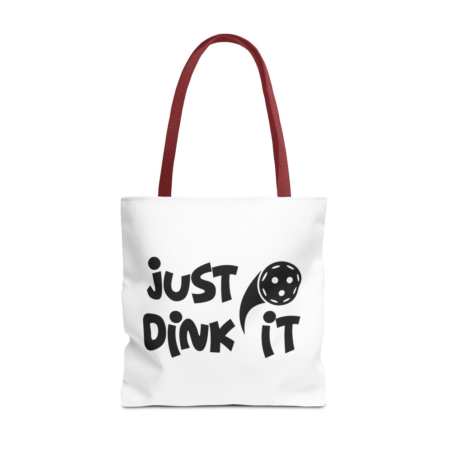 Pickleball Sporty Tote Bag - Just Dink It Red