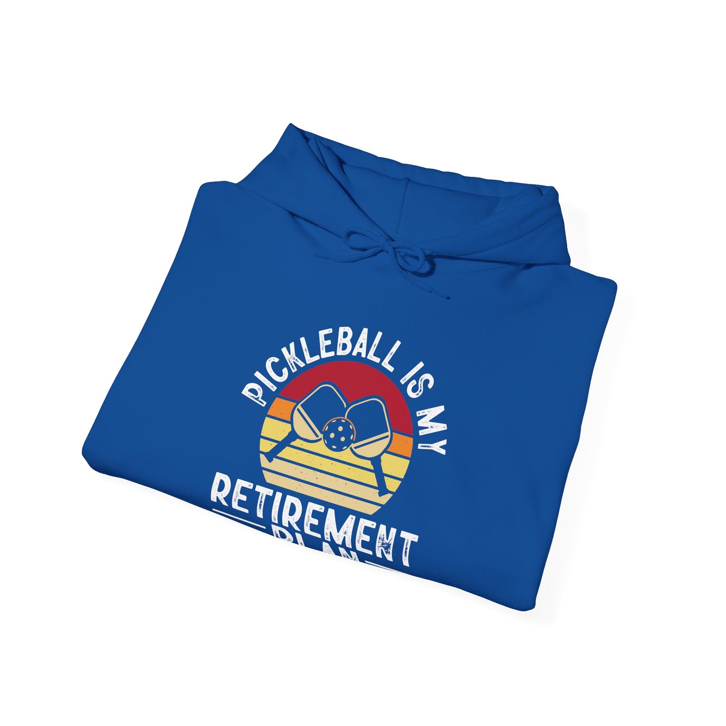 Men's Cool Pickleball Hoodie - Pickleball Is My Retirement Plan
