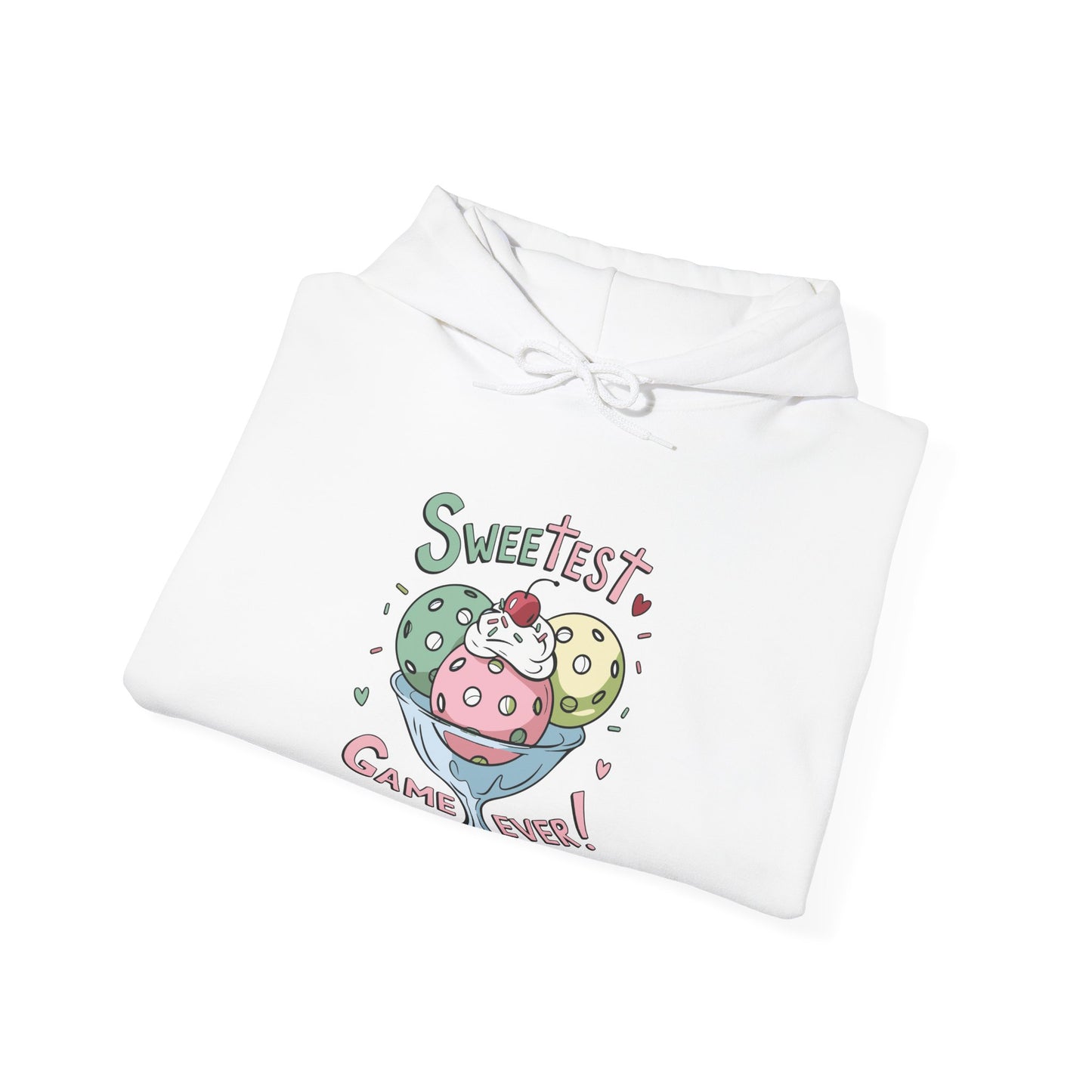 Women's Comfy Pickleball Hoodie - Sweetest Game Ever