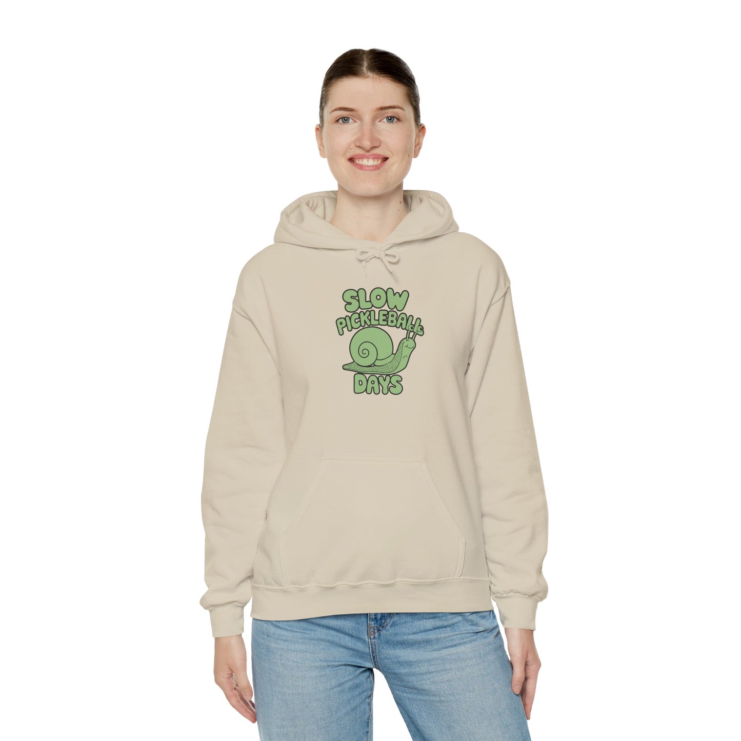 Women's Soft Pickleball Hoodie - Slow Pickleball Days
