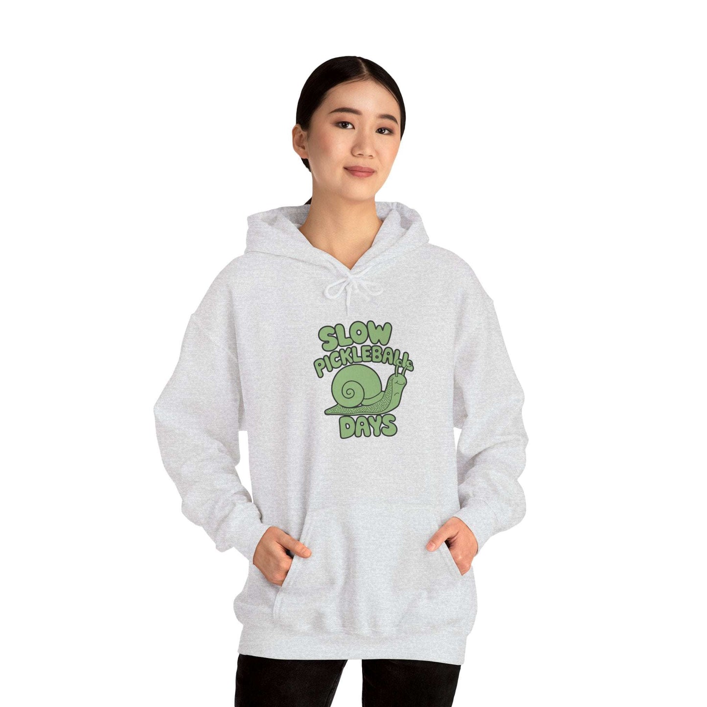Women's Soft Pickleball Hoodie - Slow Pickleball Days