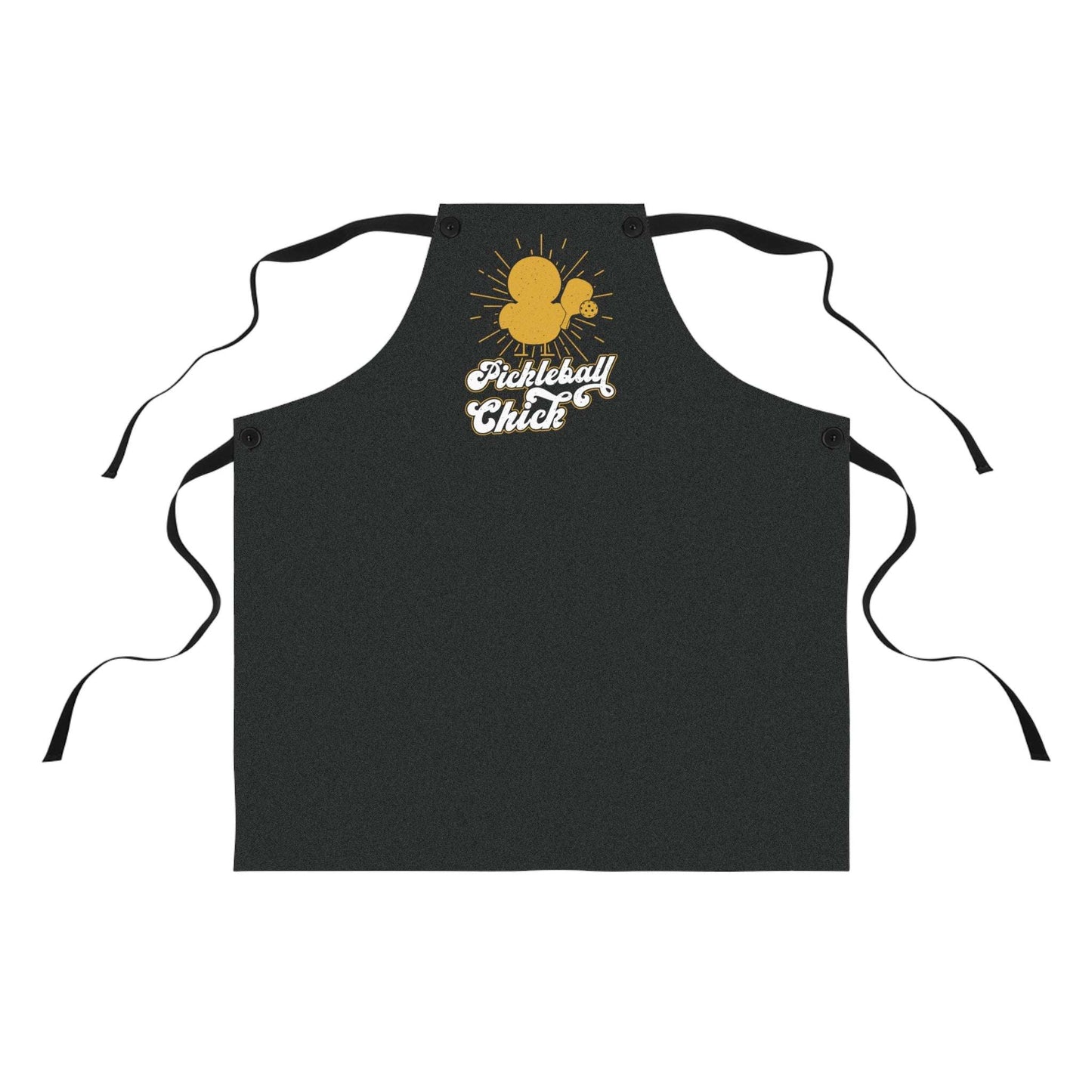 Pickleball Funny Apron - Pickleball Chick Black