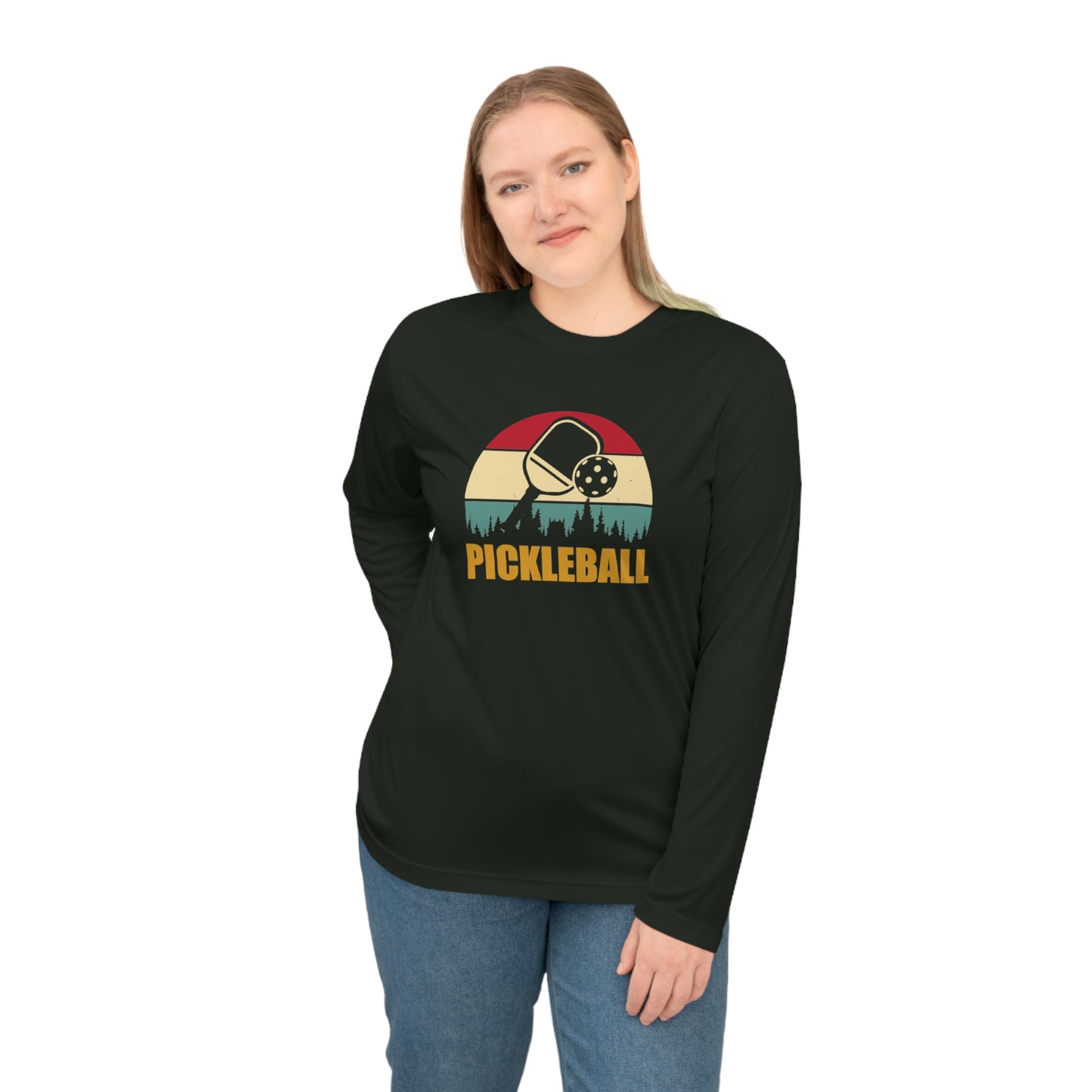 Women's Cool Pickleball Long Sleeves top - Pickleball Retro