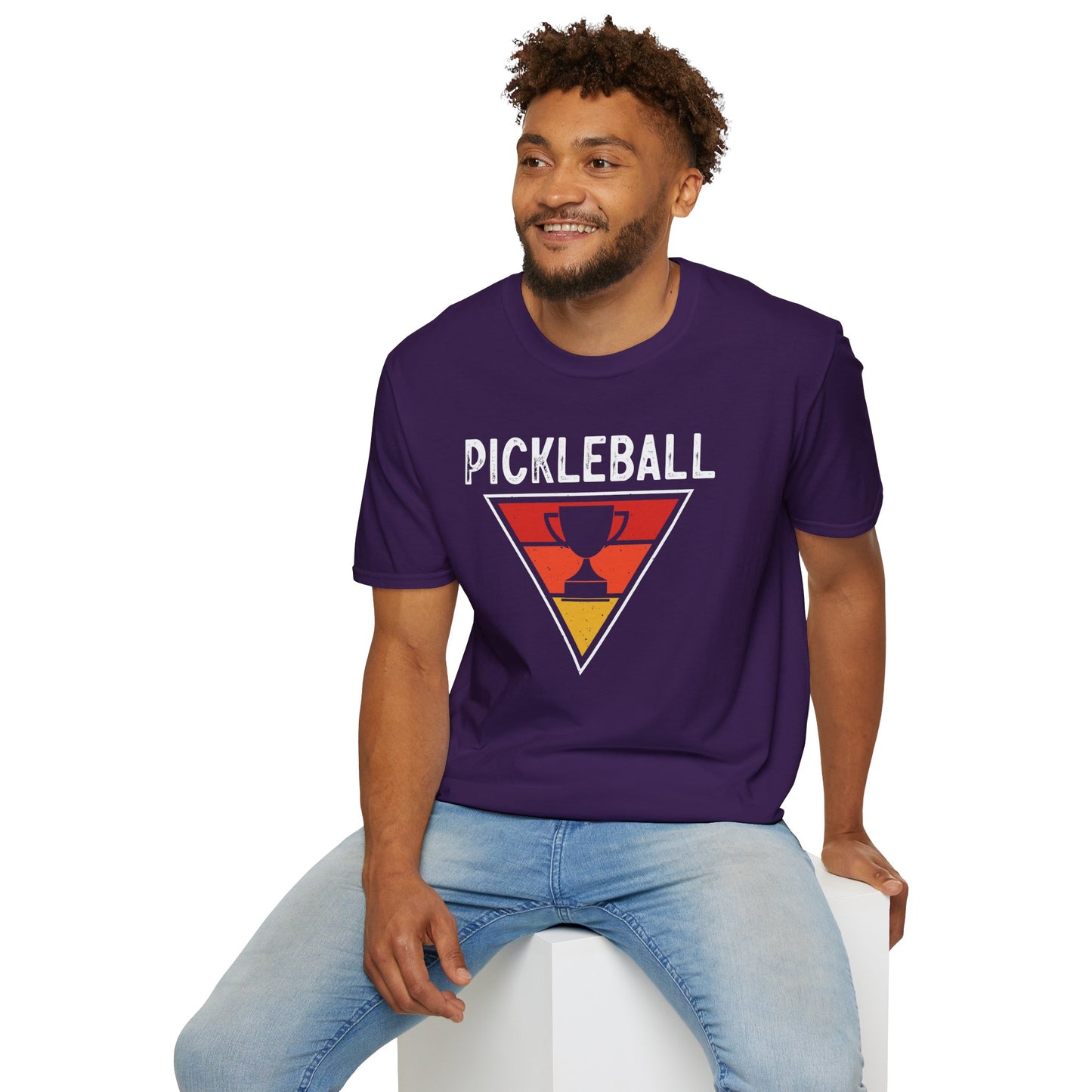 Men's Bold Pickleball T-shirt - Pickleball Trophy