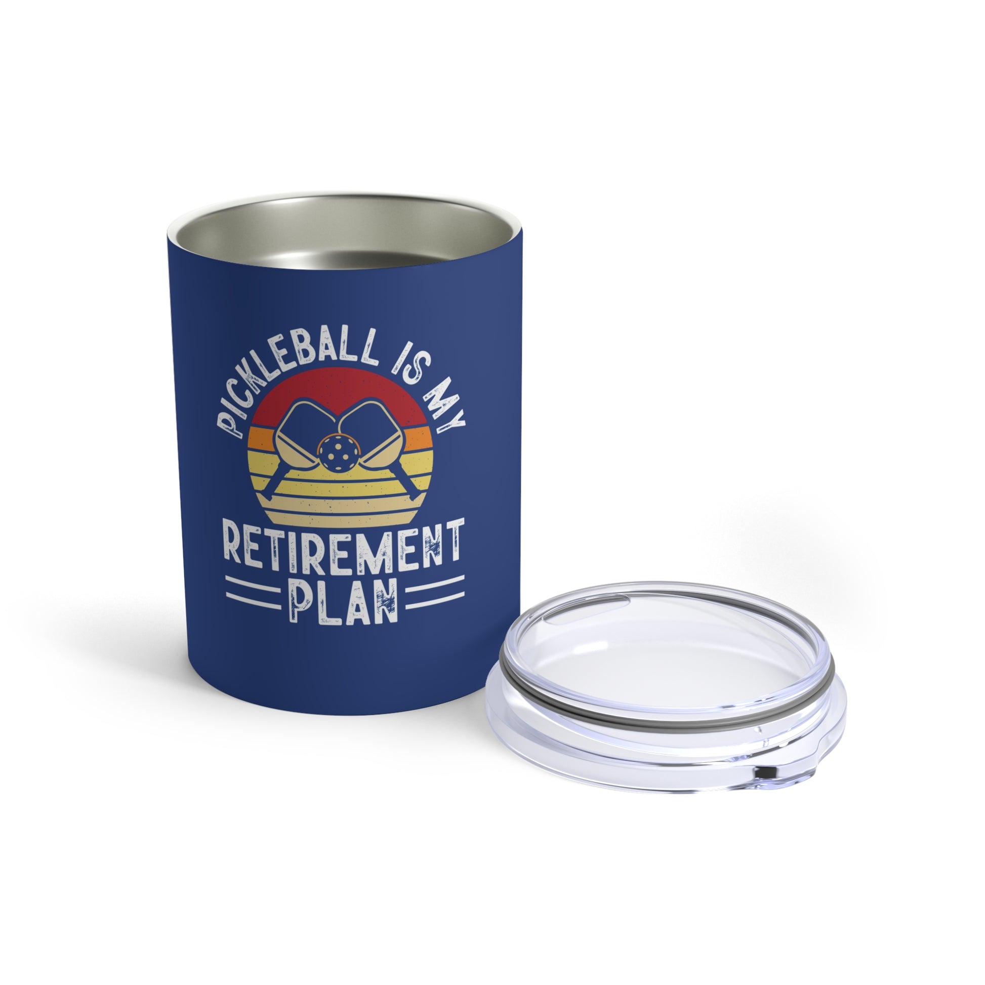Pickleball Unique Tumbler - Pickleball Is My Retirement Plan