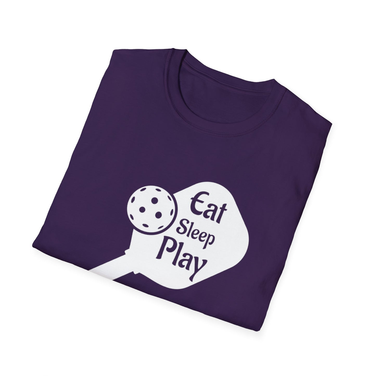 Women's Lightweight Pickleball T-shirt - Eat Sleep Play