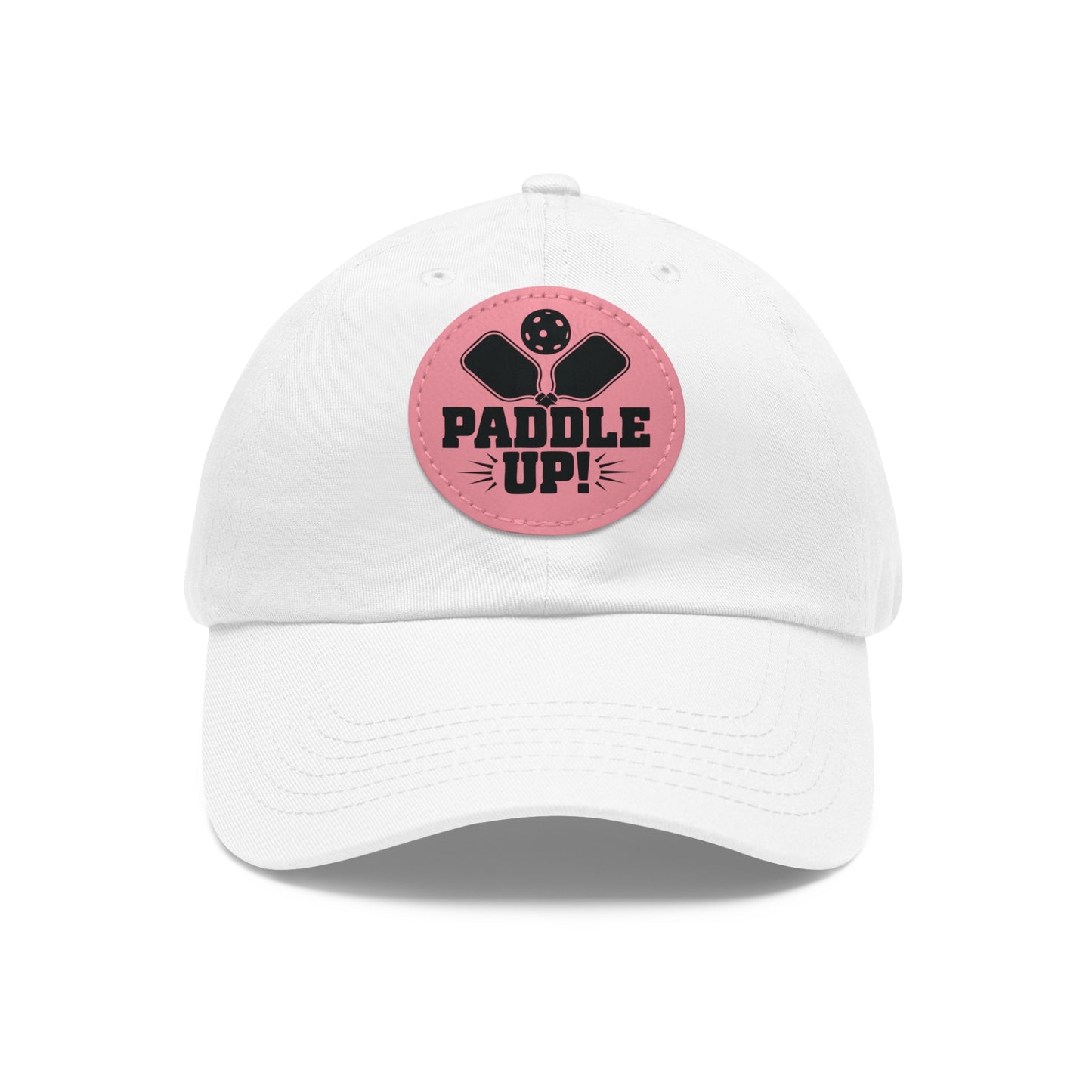 Pickleball Durable Cap - Paddle Up White