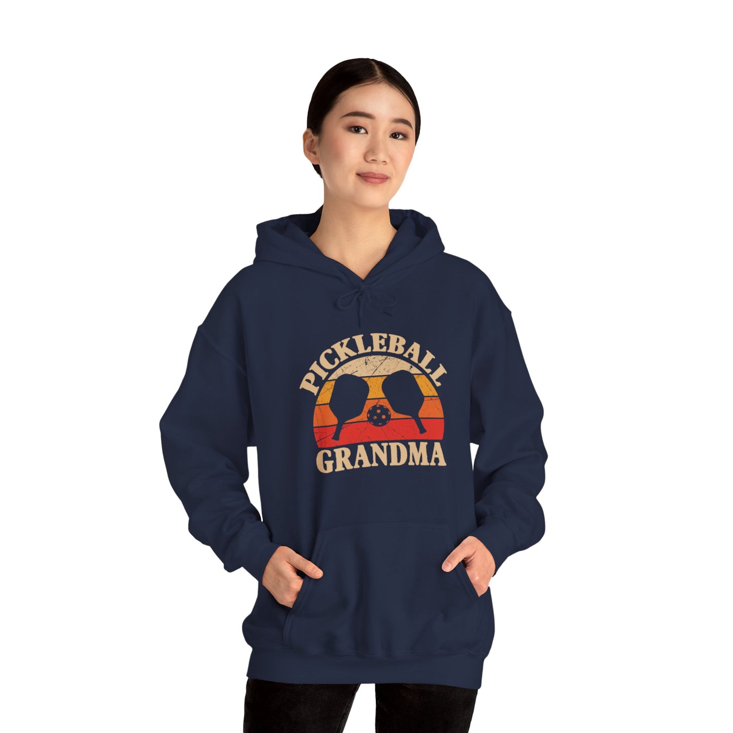 Women's Durable Pickleball Hoodie - Pickleball Grandma