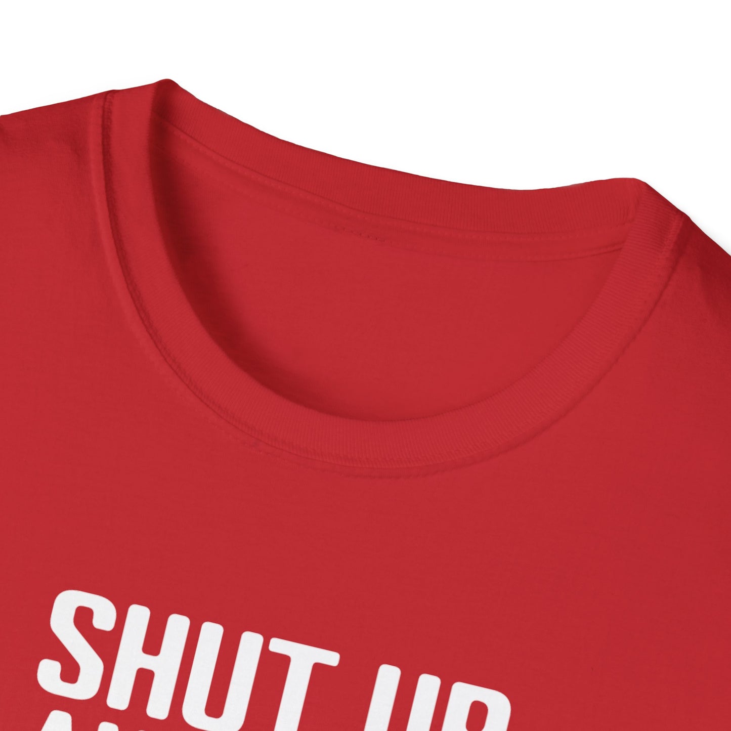 Women's Funny Pickleball T-shirt - Shut Up and Dink