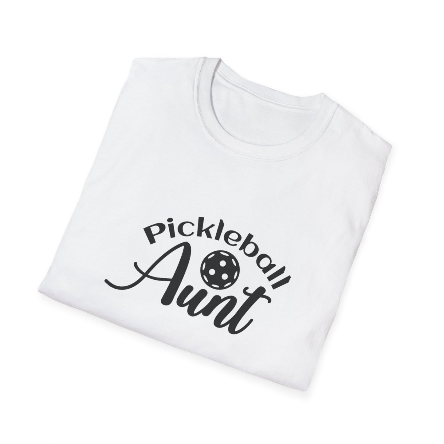 Women's Comfy Pickleball T-shirt - Pickleball Aunt