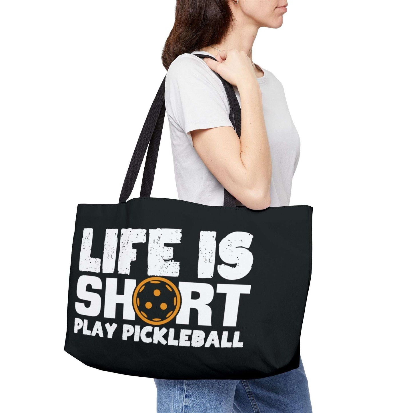 Pickleball Eye-Catching Weekender bag - Life Is Short Play Pickleball