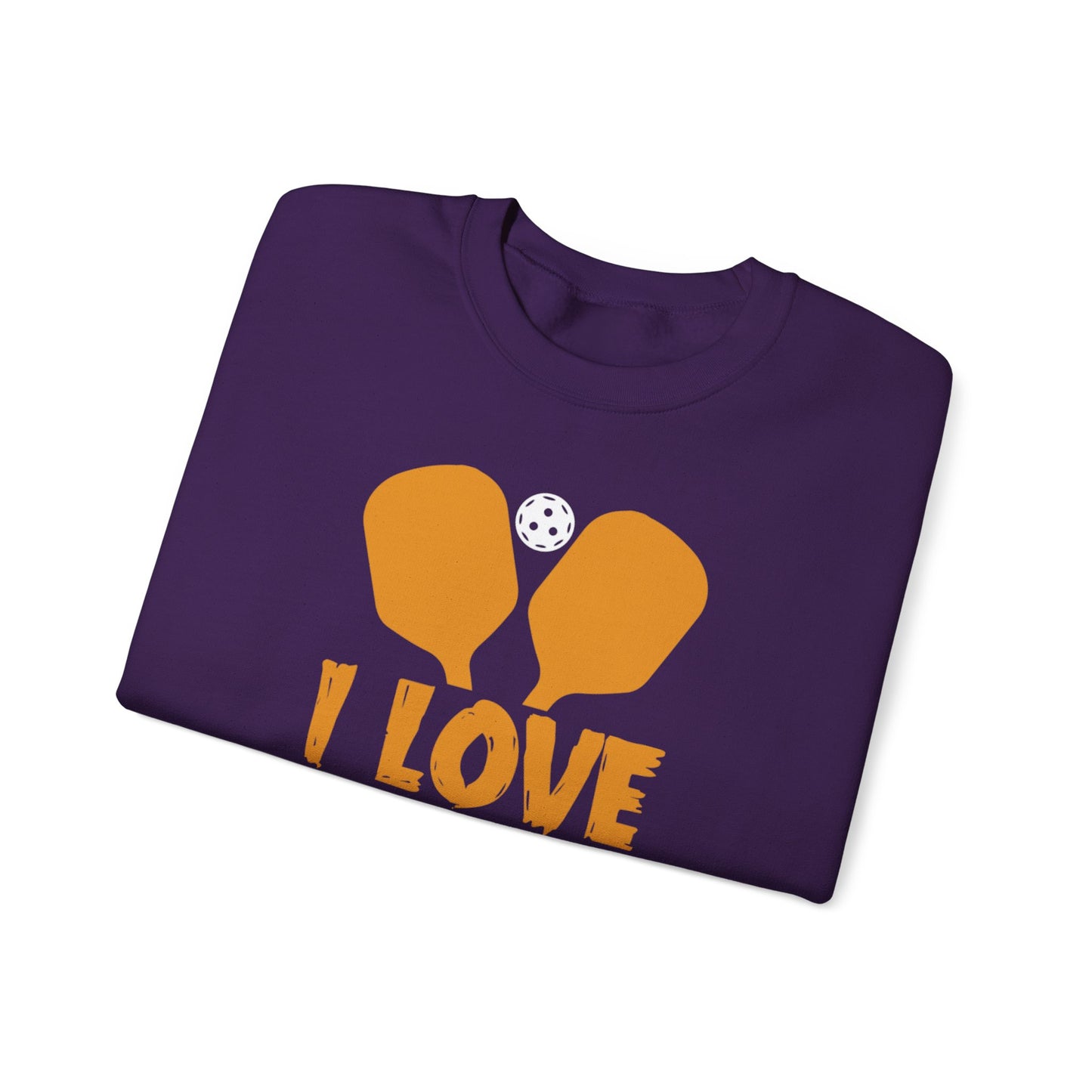 Men's Funny Pickleball Sweatshirt - I Love a Good Paddle
