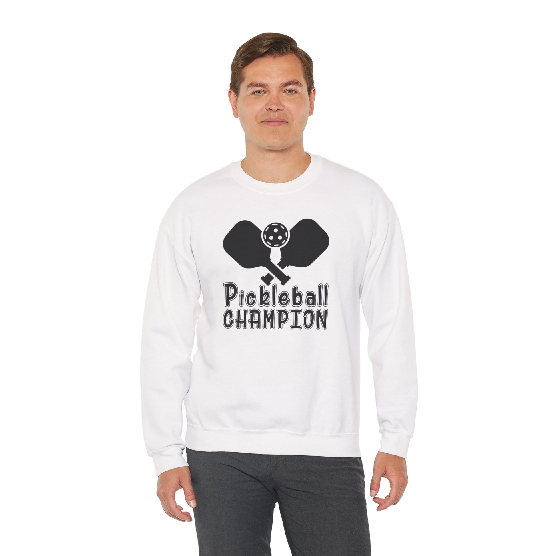 Men's Soft Pickleball Sweatshirt - Pickleball Champion