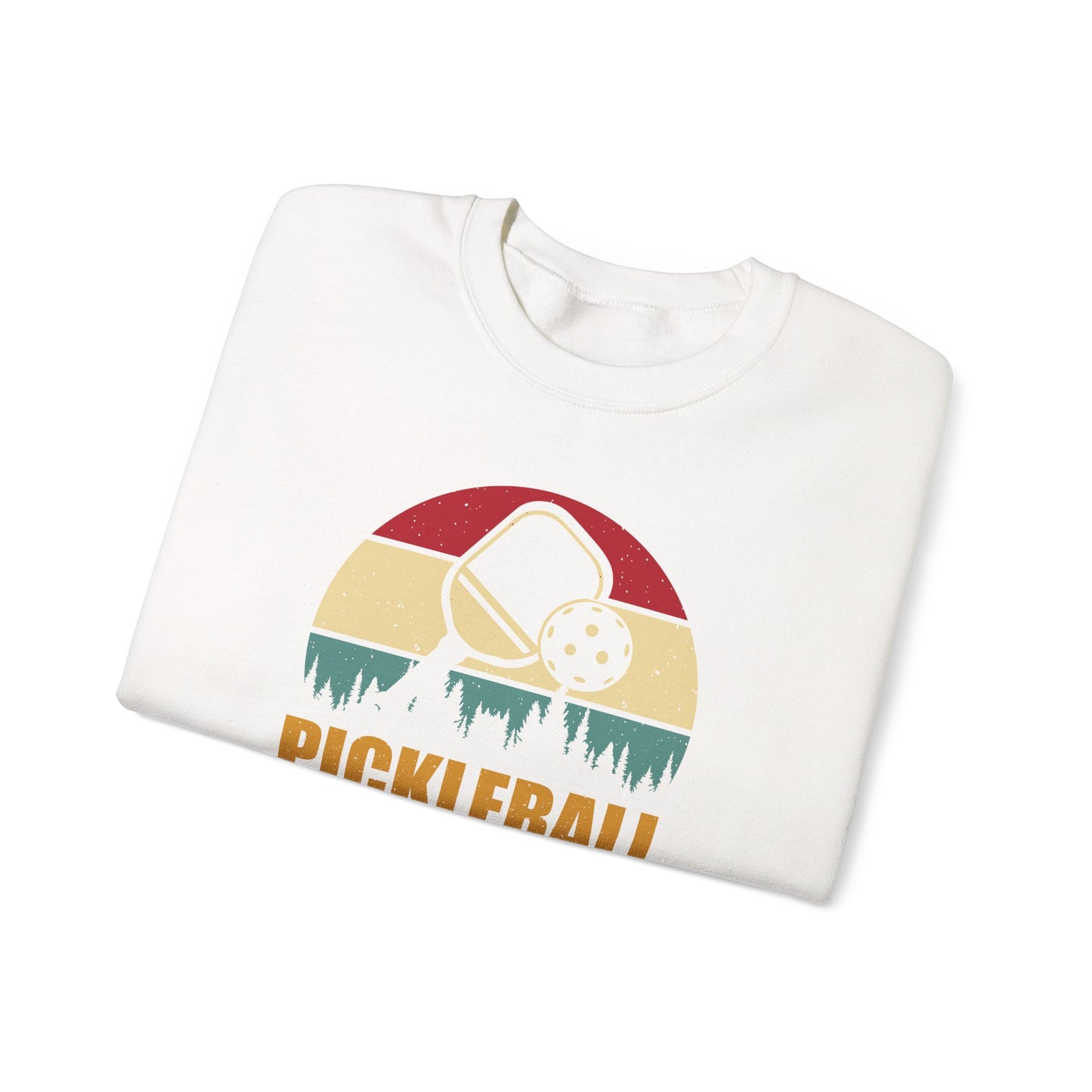 Women's Comfy Pickleball Sweatshirt - Pickleball Retro